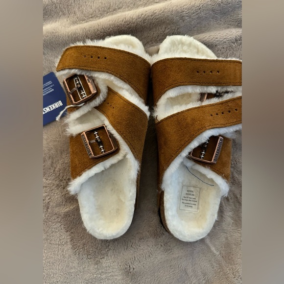 BIRKENSTOCK ARIZONA SHEARLING NWT - Picture 10 of 10